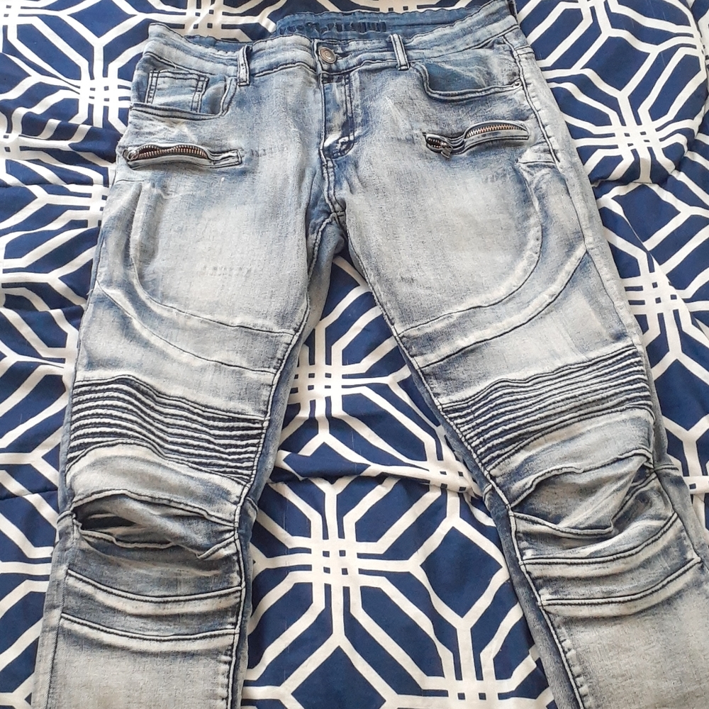 Demin skinny jeans